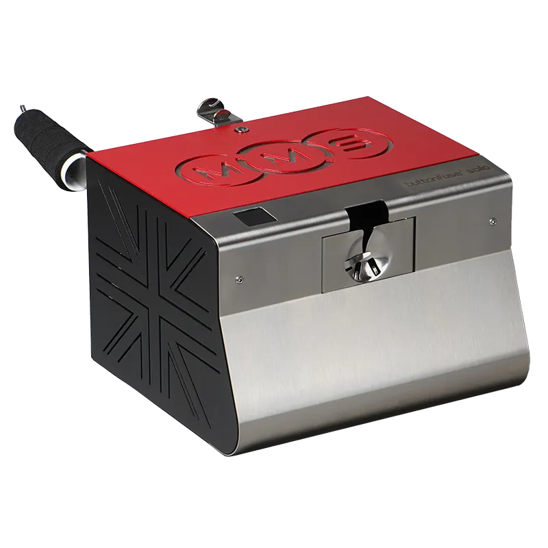 MMS buttonfuse solo button fusing machine